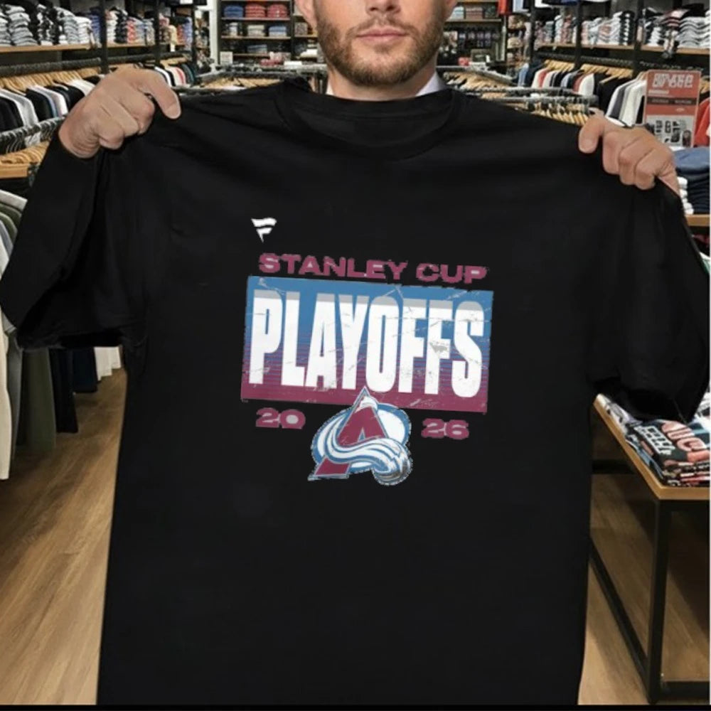 Colorado Avalanche Fanatics 2026 Stanley Cup Playoffs Tri-Blend T-Shirt