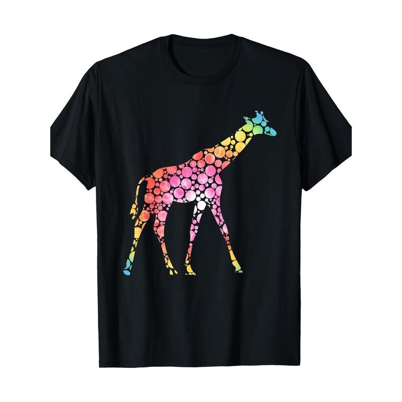 Colored Polka Dot Longneck Deer International Dot Day T-shirt Made in USA Hoodie, Sweatshirt | TeeBloomCo.com