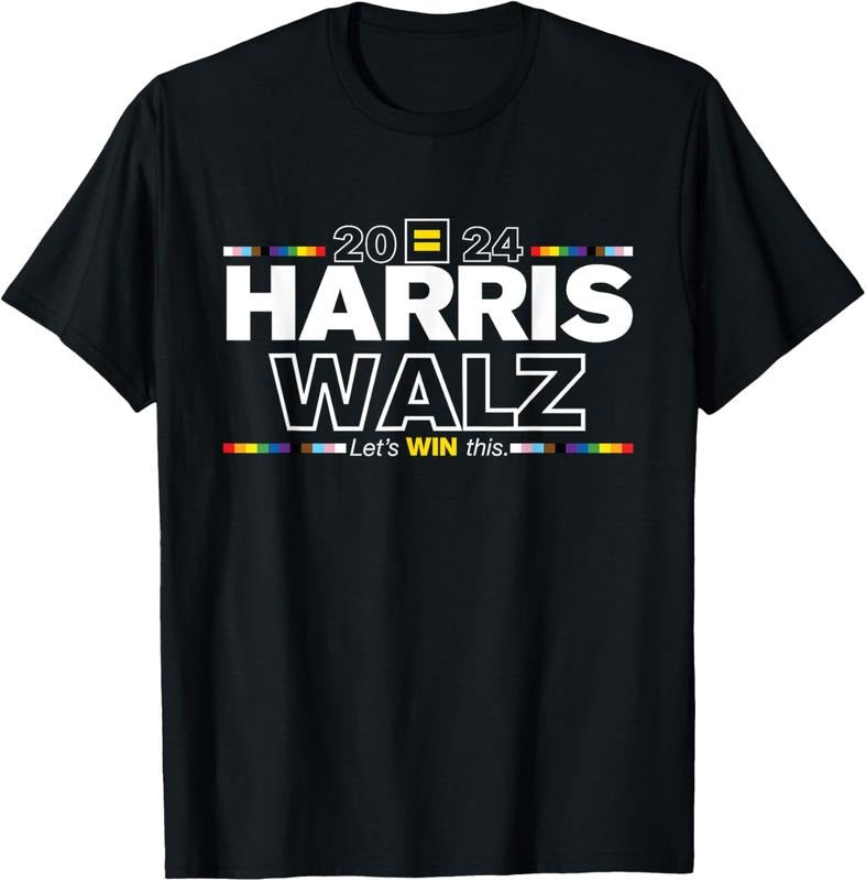 Comfort Colors 2024 Harris Waiz Let's Win This Election President 2024 T-Shirt Hoodie, Sweatshirt | TeeBloomCo.com