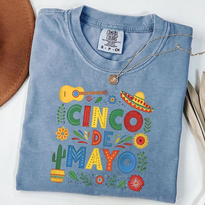 Comfort Colors Cinco De Mayo Shirt, Mexican Party Tee, Mexican Fiesta T-Shirt, Fiesta Squad Shirt Hoodie, Sweatshirt