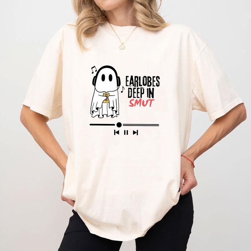 Comfort Colors Cute Ghost Music Shirt, Halloween Ghost T-Shirt, Funny Ghost Shirt Hoodie, Sweatshirt | TeeBloomCo.com