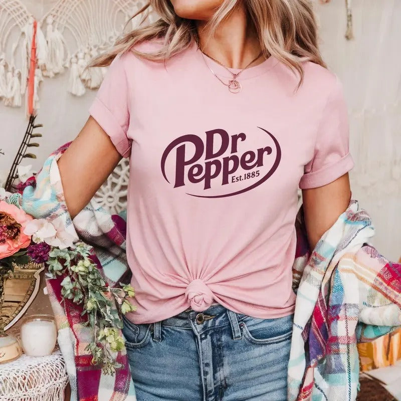 Comfort Colors Dr Pepper Shirt Vintage Style, Retro Dr Pepper Shirt, Soda Lovers, Gift for Soda Fans Hoodie, Sweatshirt