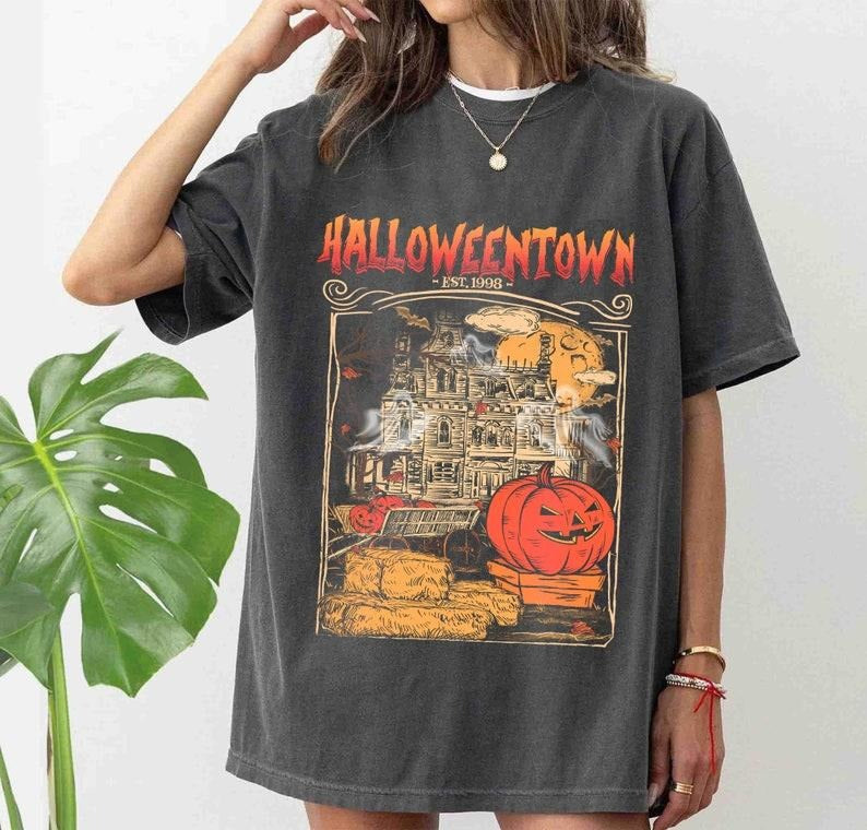 Comfort Colors Halloweentown Est 1998, Halloweentown University, Fall Shirt, Halloween Shirt Hoodie, Sweatshirt