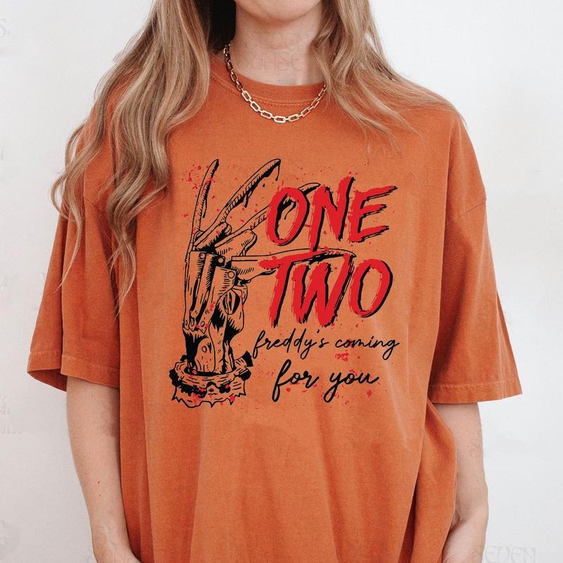Comfort Colors Horror Halloween Shirt, Halloween Tee, Scary Movie Shirt, Horror Shirt Hoodie, Sweatshirt | TeeBloomCo.com