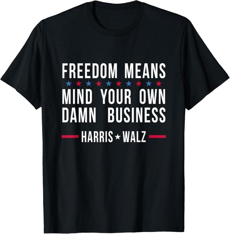 Comfort Colors Kamala Harris Tim Walz Mind Your Own Damn Business T-Shirt Hoodie, Sweatshirt | TeeBloomCo.com