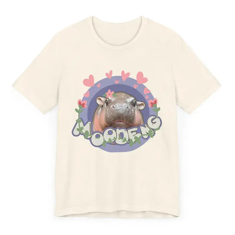 Comfort Colors Moo Deng Bouncy Pig in Thailand Baby Hippo Khao Kheow Open Zoo T-Shirt Hoodie, Sweatshirt | TeeBloomCo.com