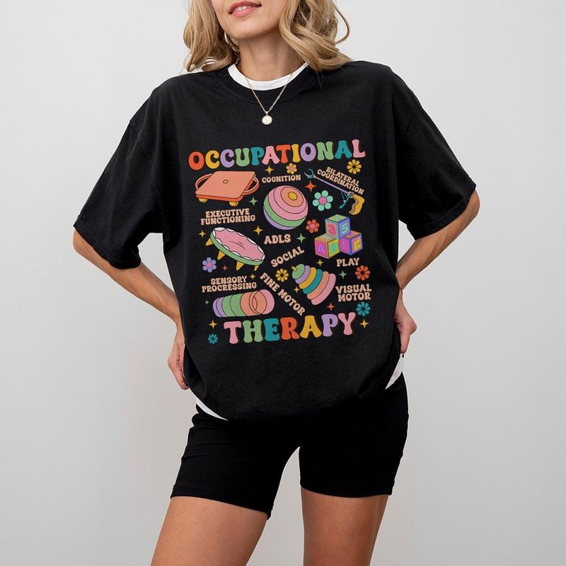 Comfort Colors Occupational Therapy Shirt, Occupational Therapist, OT COTA OTA Shirt, Occupational Therapist Assistant,...