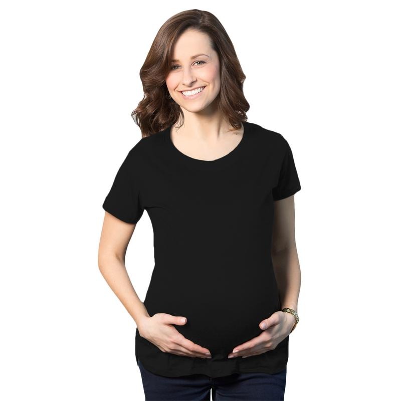 Comfortable 6 Pack Maternity Shirts Blank Pregnancy Shirts Plain Fitted Tees Funny Graphic Maternity Tee Cute Pregnancy...