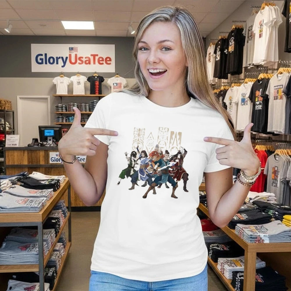 Complex Pop x Avatar The Last Airbender First Look Team Avatar Adults Shirt