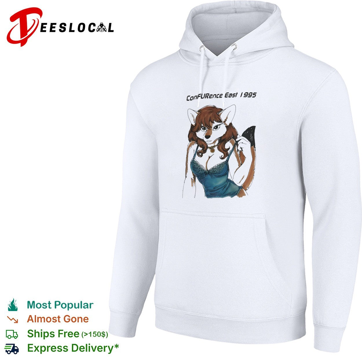 ConFURence East 1995 Anthropomorphic Fox shirt