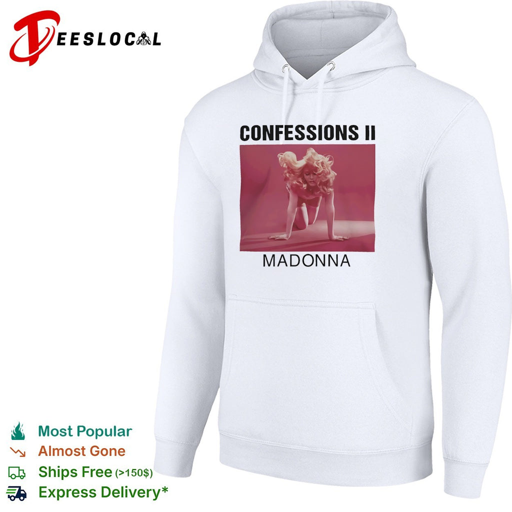 Confessions II Madonna album cover shirt