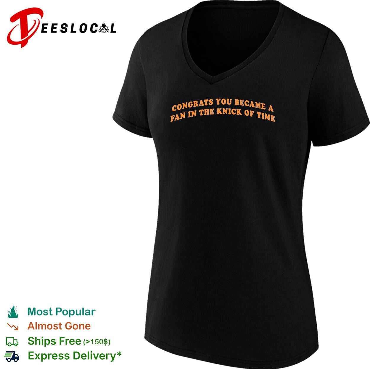 Congrats You Became A Fan In The Knick Of Time New York Knicks basketball NBA Finals 2026 shirt