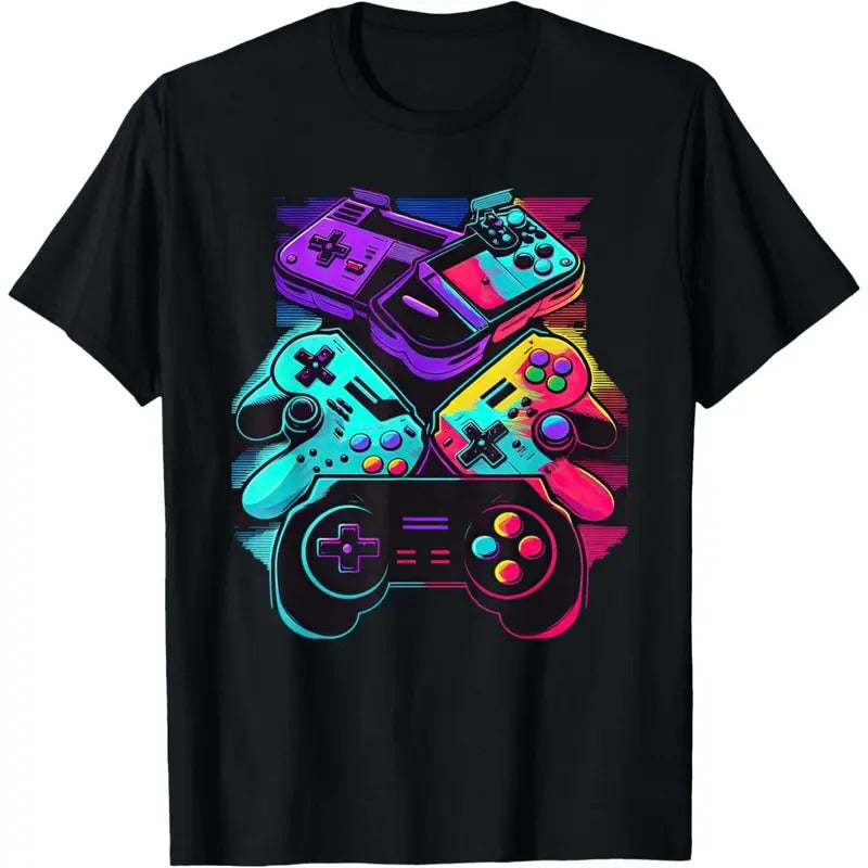 Control gamer Video Game Controller T-Shirt made in usa Hoodie, Sweatshirt | TeeBloomCo.com