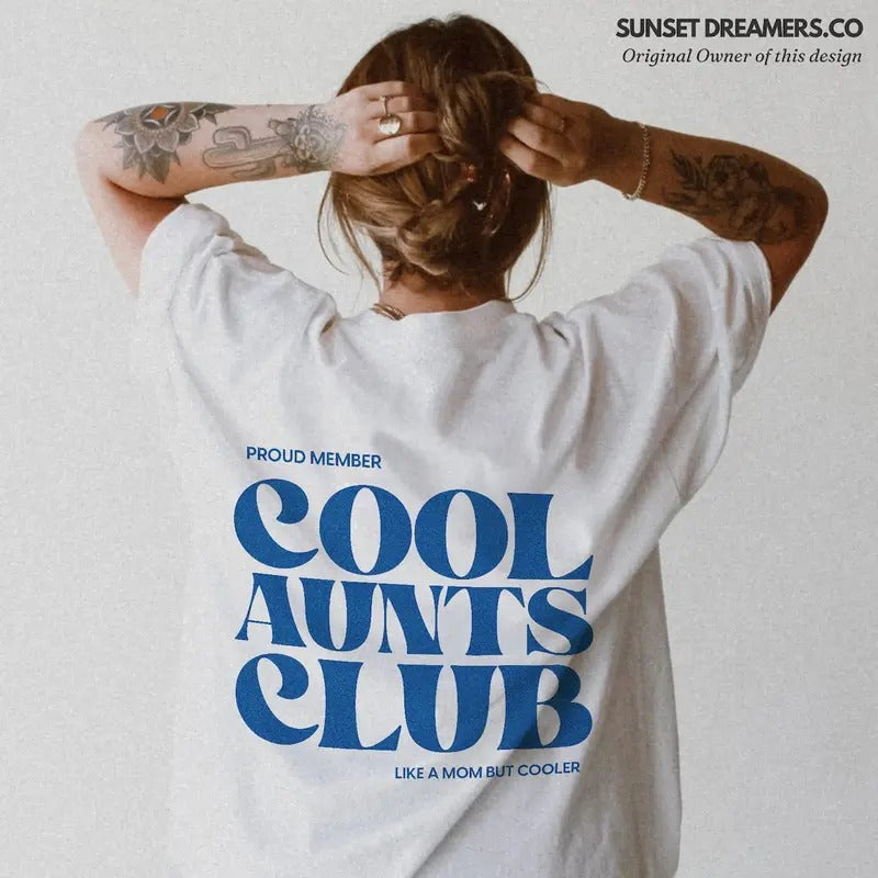 Cool Aunts Club Aunt shirt  , Mother's Day shirt Hoodie, Sweatshirt | TeeBloomCo.com