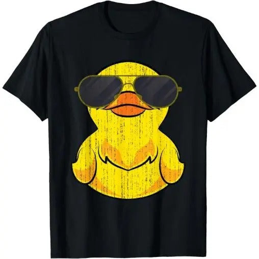Cool Duckie Sunglasses Duckling Funny Ducky Rubber Duck T-Shirt Made in USA Hoodie, Sweatshirt | TeeBloomCo.com