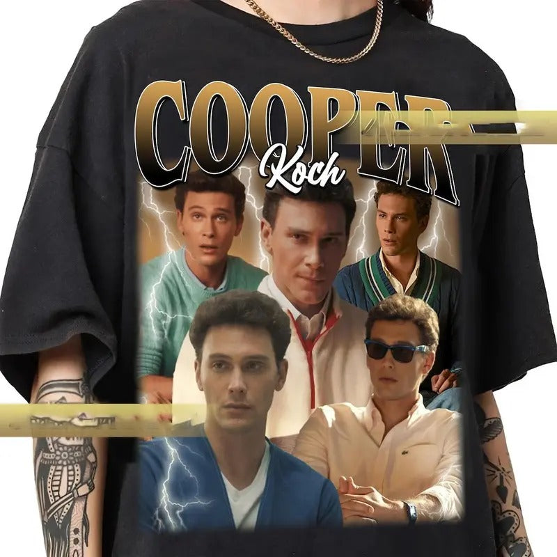 Cooper Koch retro vintage 90s style raptee shirt Menswear Streetwear Crewneck Hoodie, Sweatshirt | TeeBloomCo.com