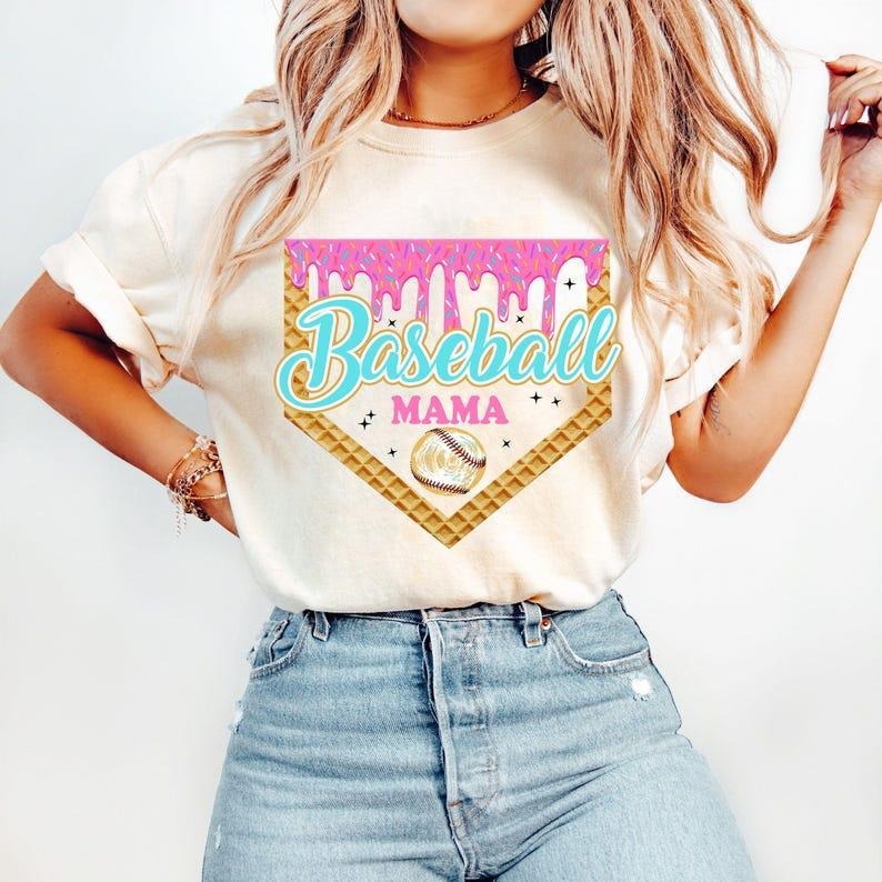 Coquette Baseball Mama Tee tshirt, Preppy Sporty Look tshirt, Game Day Essential, women tops Hoodie, Sweatshirt
