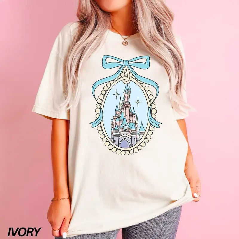 Coquette Castle Shirt, Princess Castle Sweatshirt, Girly Coquette Shirt, Girls Trip Sweatshirt Hoodie | TeeBloomCo.com