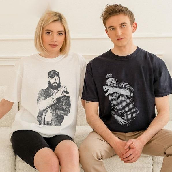 Couple Shirt I Had Some Help Shirt, Posty Wallen Fan Shirt, Music Fan shirt Hoodie, Sweatshirt | TeeBloomCo.com