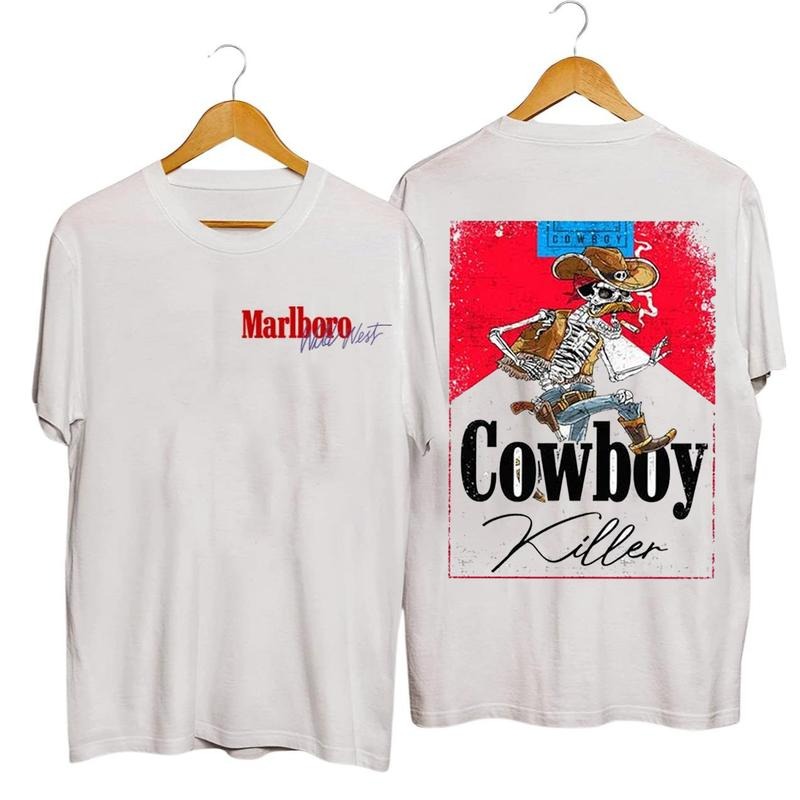 Cowboy Killer Graphic Jason Aldean Skeleton Cowboy T-Shirt Hoodie, Sweatshirt | TeeBloomCo.com