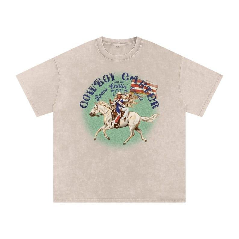 Cowboy Tour 2025 Hot Vibes Graphic Tee, Retro 90s Fan Shirt Hoodie, Sweatshirt | TeeBloomCo.com
