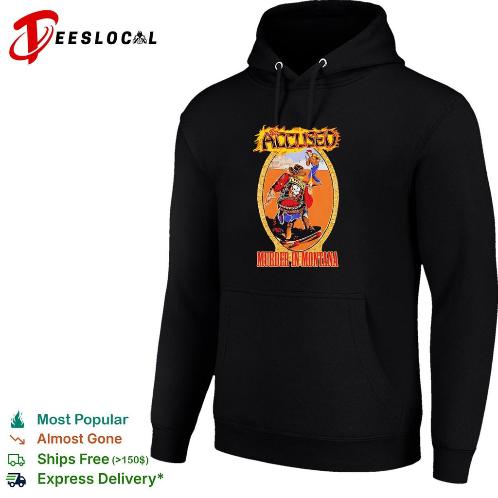 Cowboy the acclised murder in montana vintage shirt