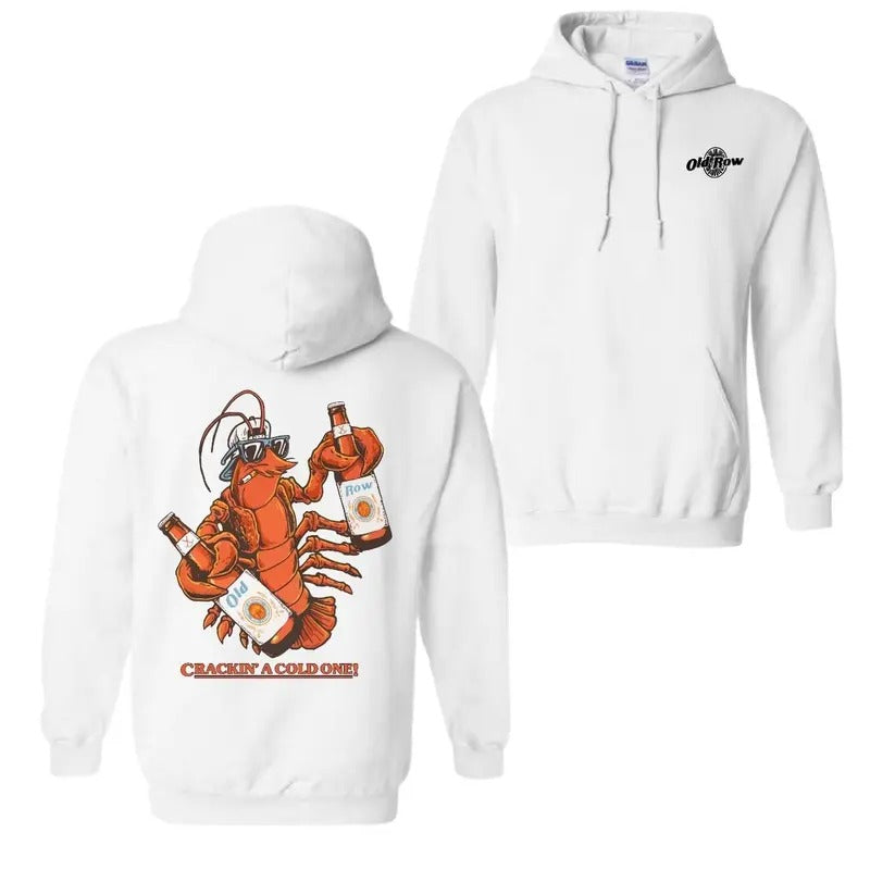 Crackin' A Cold One Pocket T-Shirt, Hoodie for men for women, 2 sides full color Sweatshirt | TeeBloomCo.com
