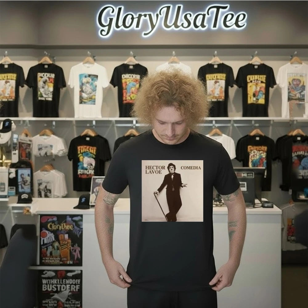 Craft Recordings Merch Store Shop Hector Lavoe Comedia Album T-Shirt