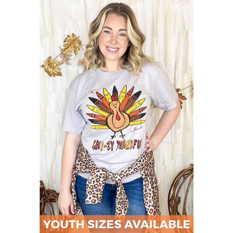 Cray-zy Thankful T-Shirt Hoodie, Sweatshirt | TeeBloomCo.com
