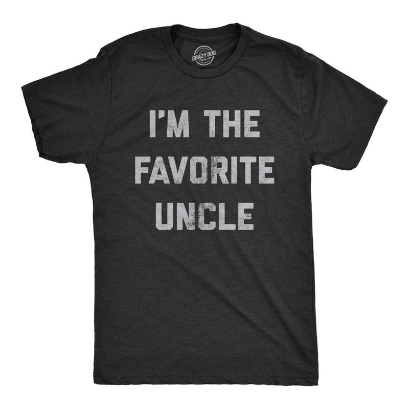 Crazy Dog Mens Funny Uncle T Shirts Sarcastic Family Tees for Guys Hoodie, Sweatshirt | TeeBloomCo.com