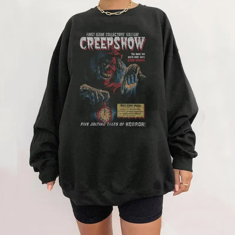 Creepshow, stephen king, george romero Sweatshirt, Halloween movies shirt Sweaters Womenswear Hoodie | TeeBloomCo.com