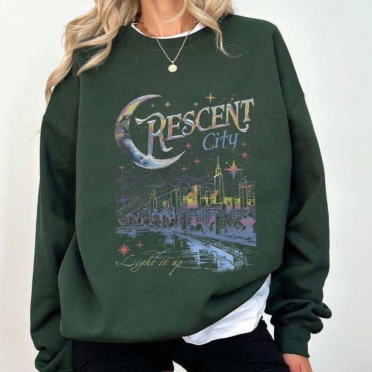 Crescent City Sweatshirt, Postal Service Crescent City Merch, Sarah J Maas Sweatshirt, Bookish gifts, T-Shirts, Hoodie