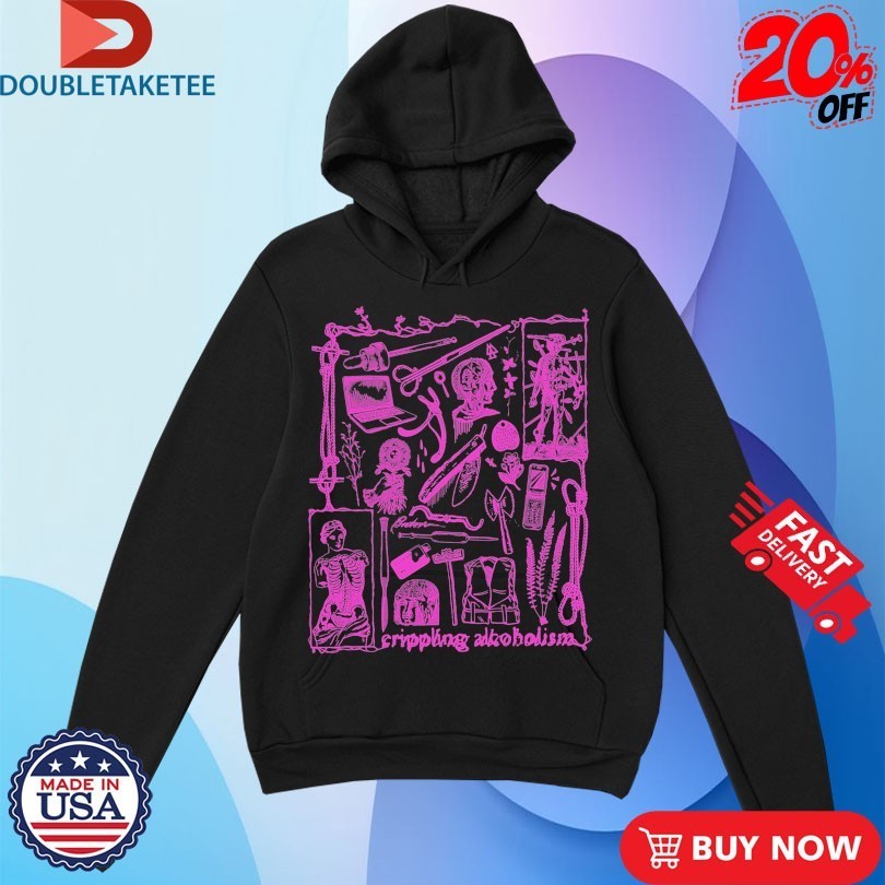 Crippling Alcoholism Camgirl Collage Shirts