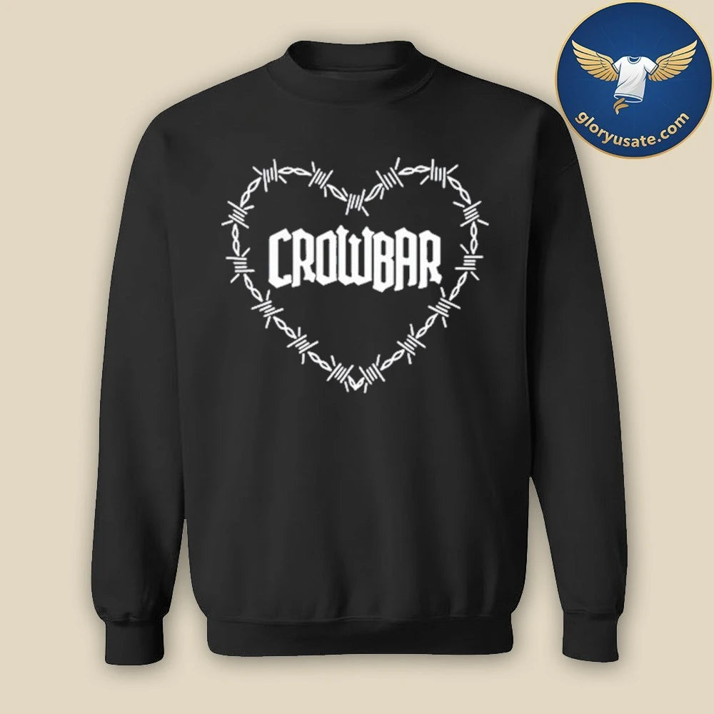 Crowbar Barbed Heart Shirt