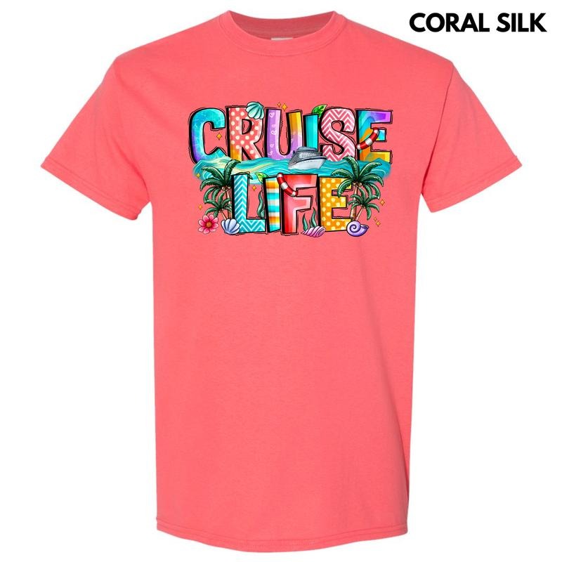 Cruise Life Scene Gildan Short Sleeve T-Shirt 'NLB' Hoodie, Sweatshirt | TeeBloomCo.com