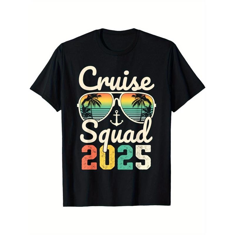 Cruise Squad 2025 Family Reunion, Summer Vacation T-Shirt made in usa Hoodie, Sweatshirt | TeeBloomCo.com
