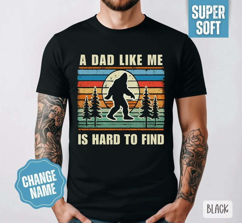 Custom Dad Shirt, Grandpa Tshirt, Father's Day Gift, Daddy Graphic Tee Cotton DTG Print Hoodie, Sweatshirt | TeeBloomCo.com
