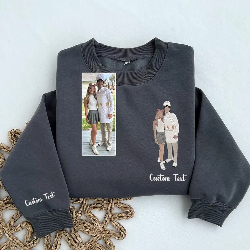 Custom Embroidered Portrait