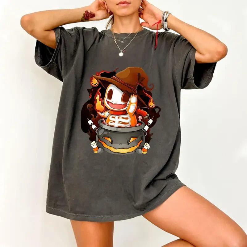 Cute Halloween P0kem0n Legends Unisex T-shirt For Fans Graphic Top Hoodie, Sweatshirt | TeeBloomCo.com