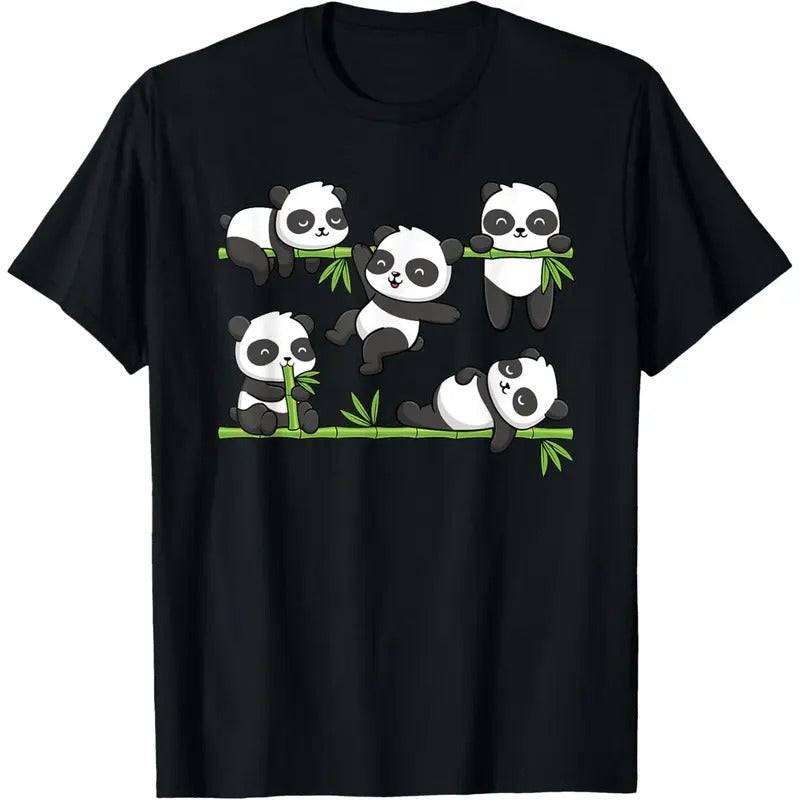 Cute Kawaii Baby Panda Bear Panda Lover T-Shirt Made in USA Hoodie, Sweatshirt | TeeBloomCo.com