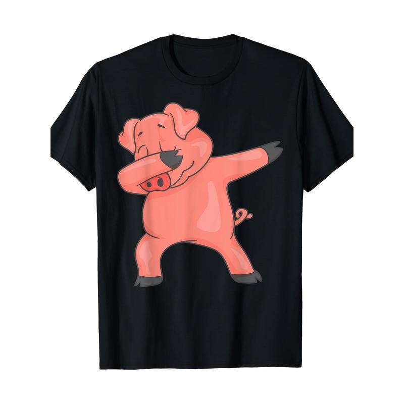 Cute Piggy Lovers Funny Farmer T-Shirt-100%cotton-220g made in usa Hoodie, Sweatshirt | TeeBloomCo.com