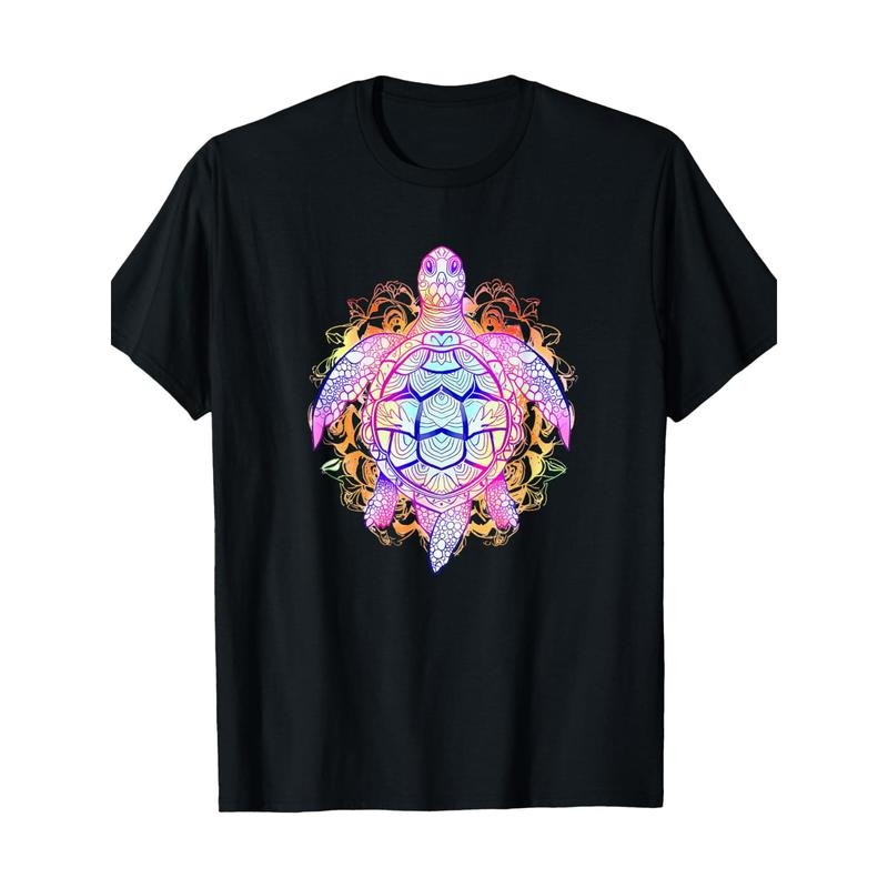 Cute Tortoise Sea Turtle Sea Animal T-Shirt100% cotton 220g.. made in usa T-Shirts, Hoodie, Sweatshirt | TeeBloomCo.com