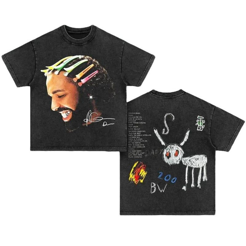 DRAK3 Graphic Tee Hip Hop Legend Streetwear Shirt Hoodie, Sweatshirt | TeeBloomCo.com