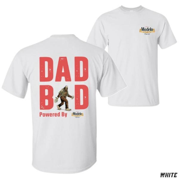 Dad Bod T-shirt - Funny Sasquatch Beer Design Featuring Modelo Graphic Unisex - Gift For Dad