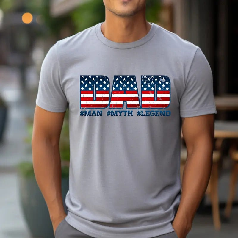 Dad Man Myth Legend Tee Shirt Father's Day  sweater and hoodie Sweatshirt | TeeBloomCo.com