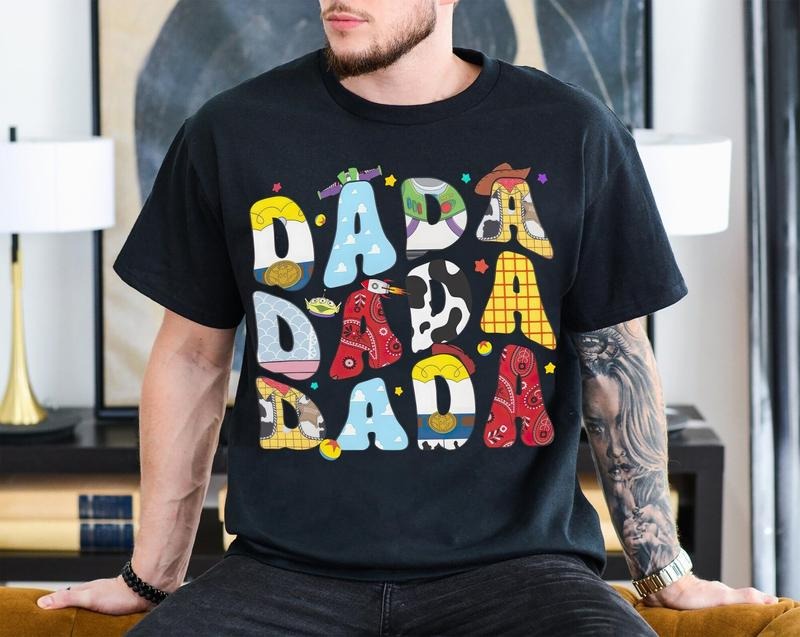 Dada Dad Day Tshirt Sweatshirt, Father Day Gift Tee, Magic Kingdom, Family Trip Shirt Hoodie | TeeBloomCo.com