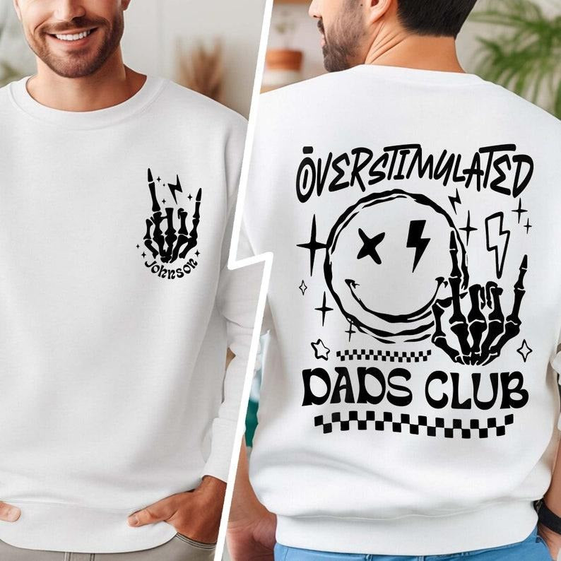 Dads Club Shirt, Personalized Father Shirt, Father's Day Gift, Cool Dad Shirt, Funny Dad Gift, New Dad Shirt, Dad Shirt,...