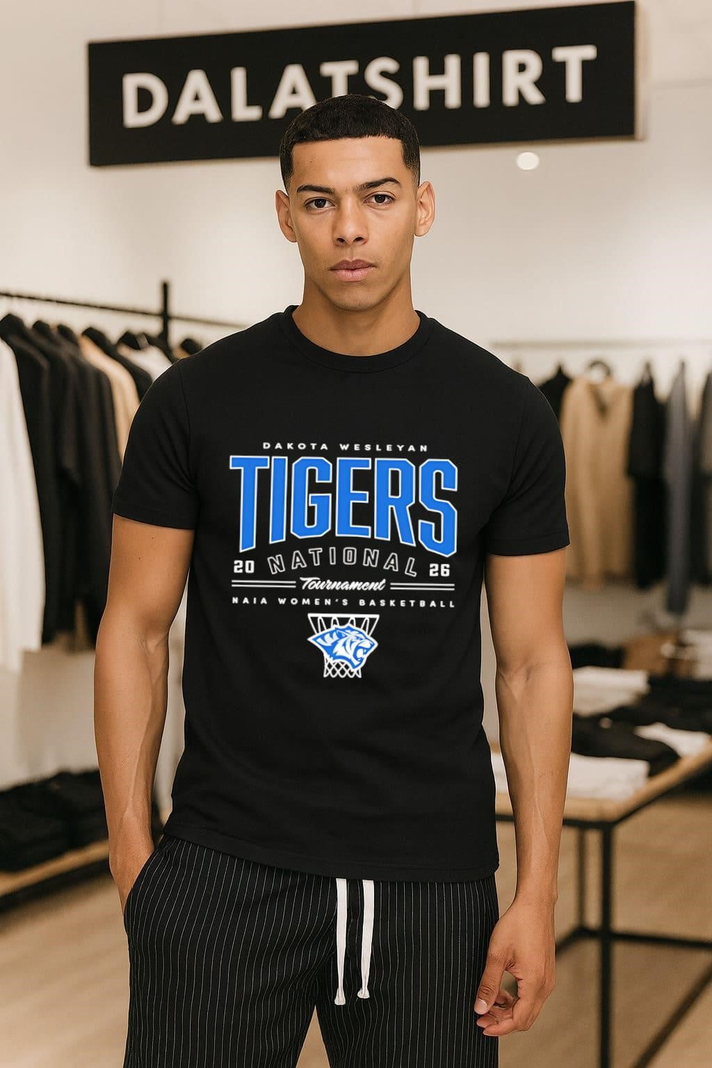 Dakota Wesleyan Tigers National Tournament 2026 NAIA Women’s Basketball shirt