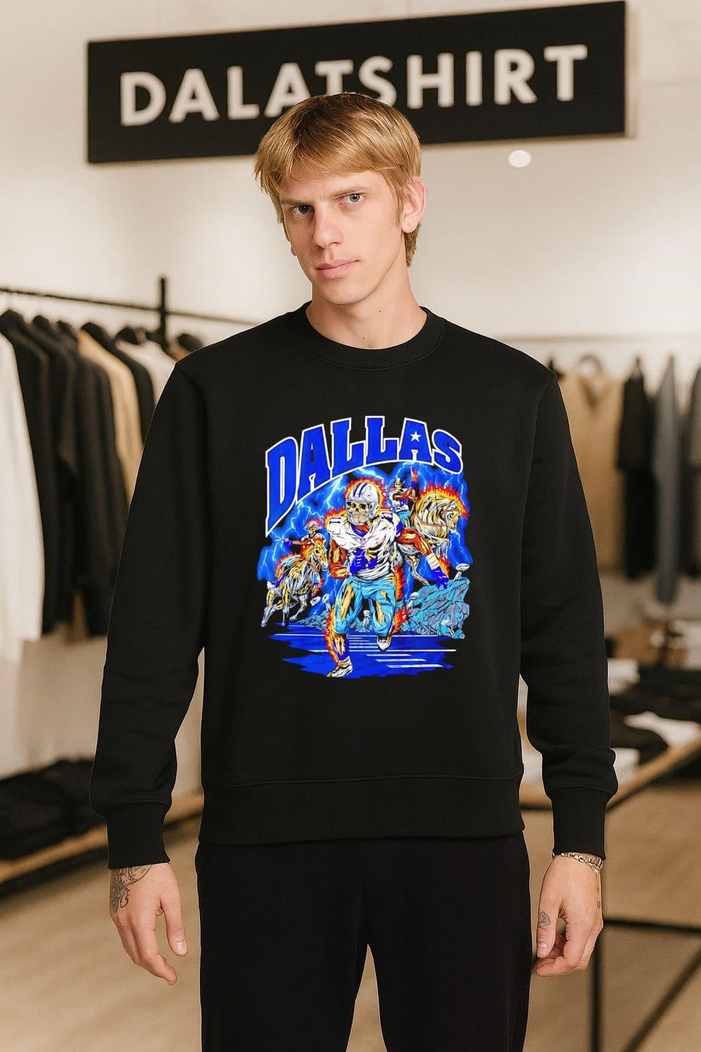 Dallas Cowboys Micah Parsons 11 Skeleton Lightning Horses shirt