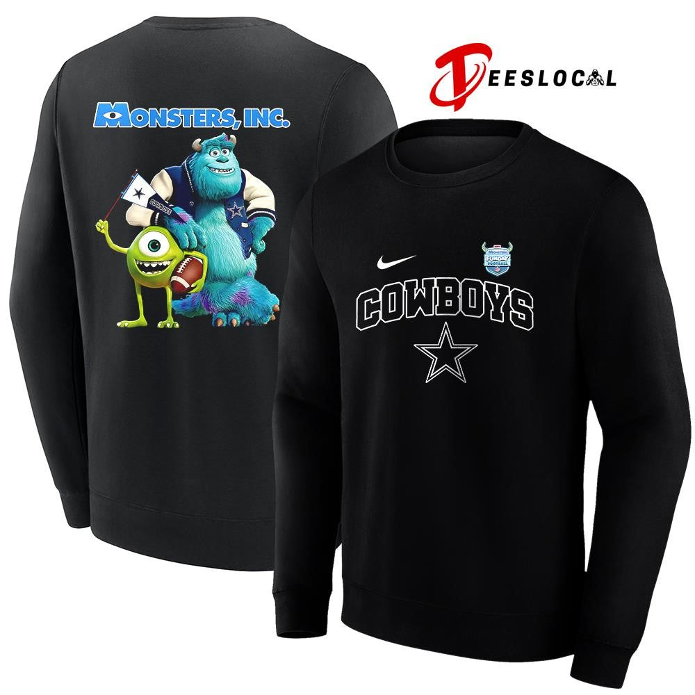 Dallas Cowboys x Monster Inc Funday cartoon shirt